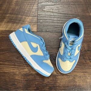 Nike dunk low beyond blue UNC FB9107-400 sneakers shoes kids 9C